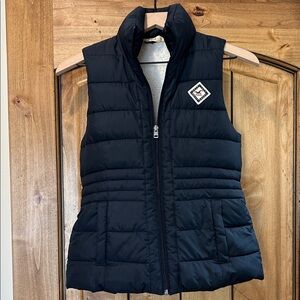 Vintage Hollister Navy Puffer Vest